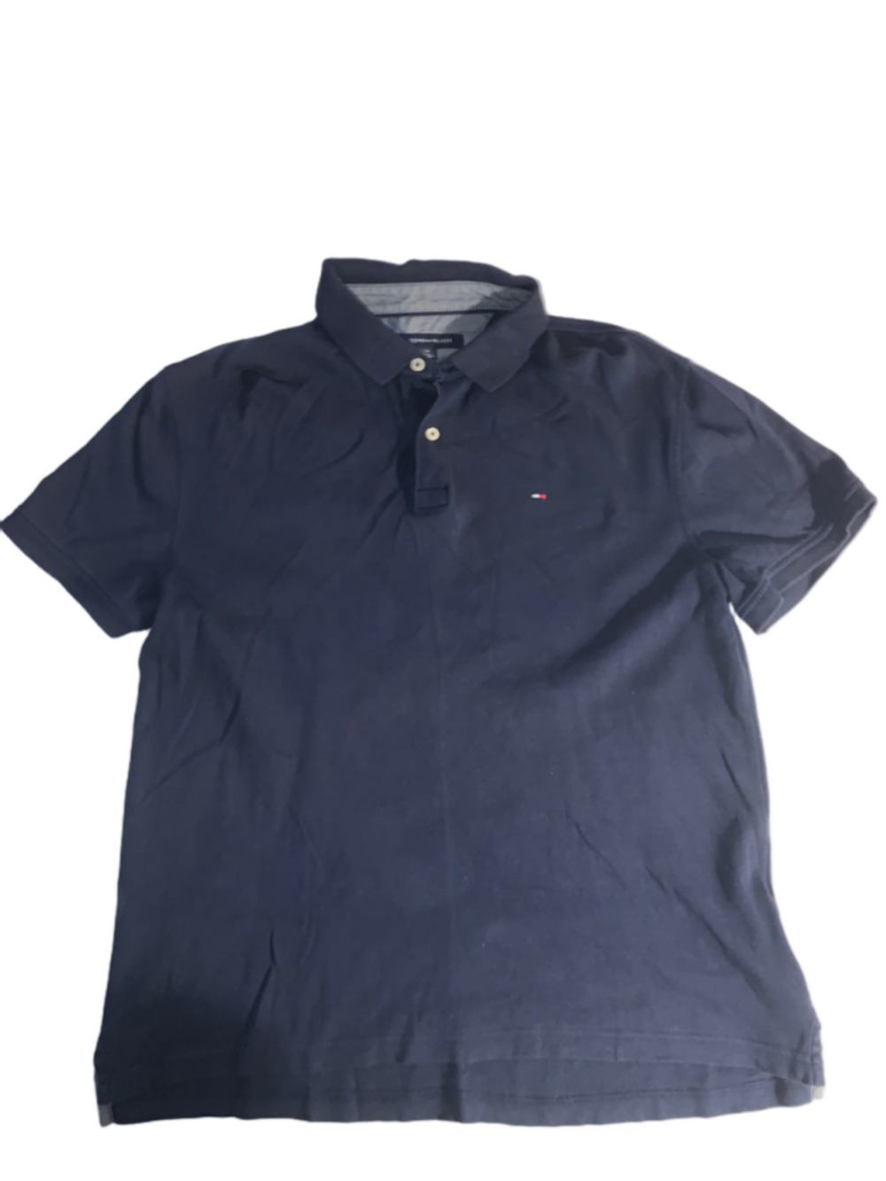 Men's Tommy Hilfiger Navy Polo Shirt Size M